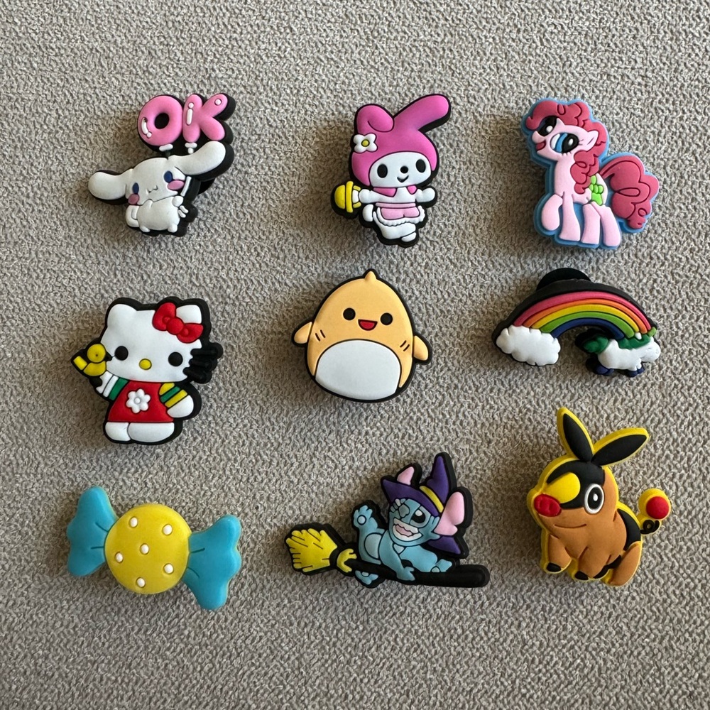 Characters Shoe Charm Bundle